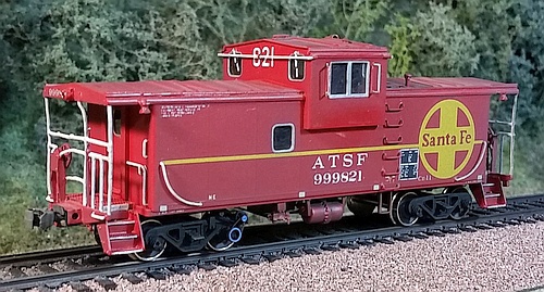 Gregg Fuhriman HO ATSF Ce-11 waycar 999821