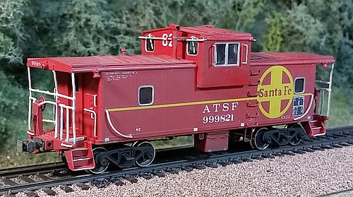 Gregg Fuhriman HO ATSF Ce-11 waycar 999821