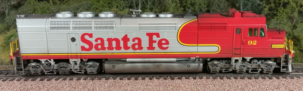 Gregg Fuhriman HO ATSF SDFP45u 92