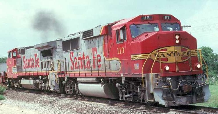 Gregg Fuhriman HO ATSF GP60M 113